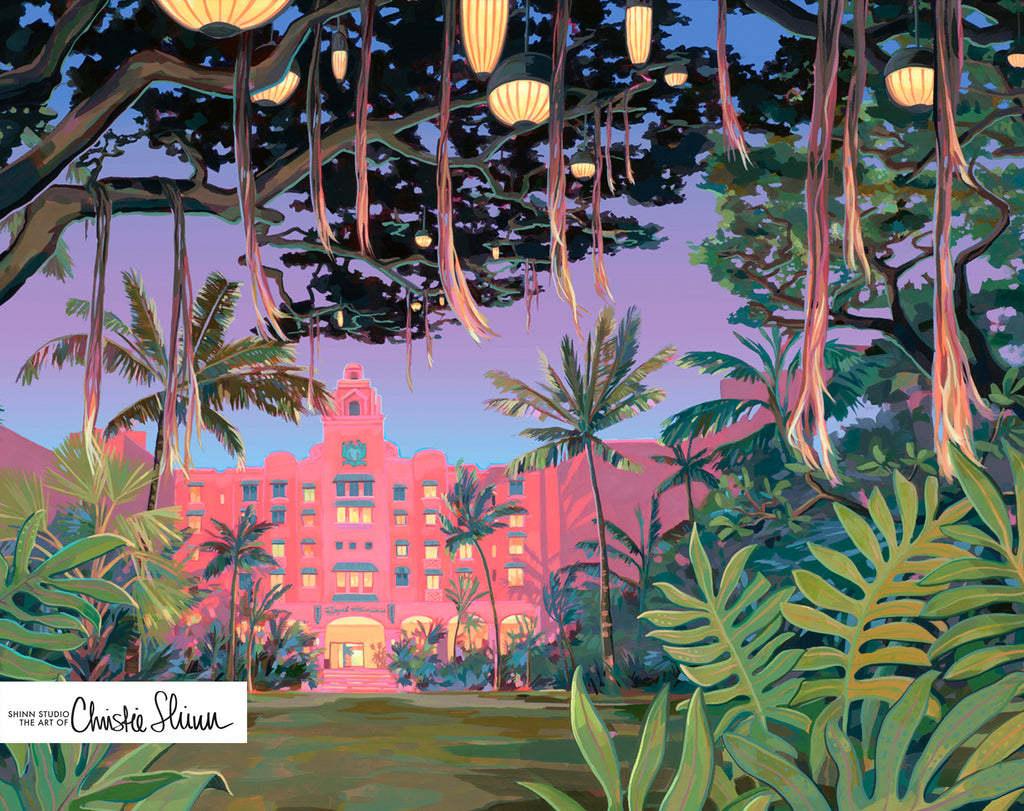 Royal Hawaiian Sunset by Christie Shinn