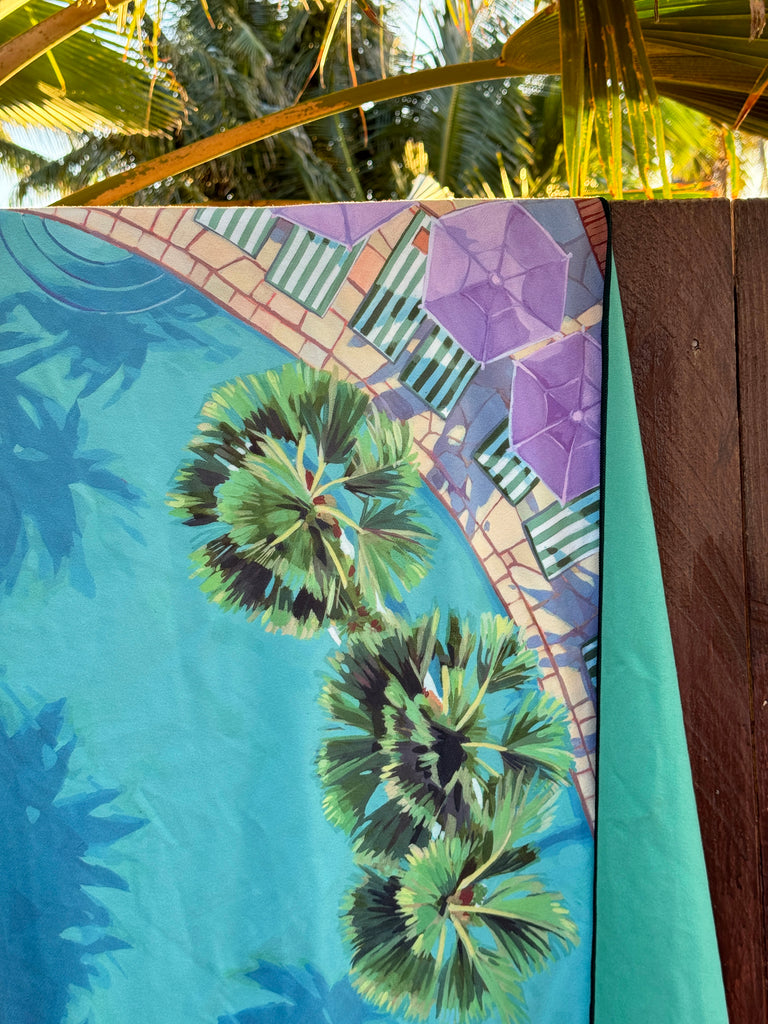 POOLSIDE Surfer Towel